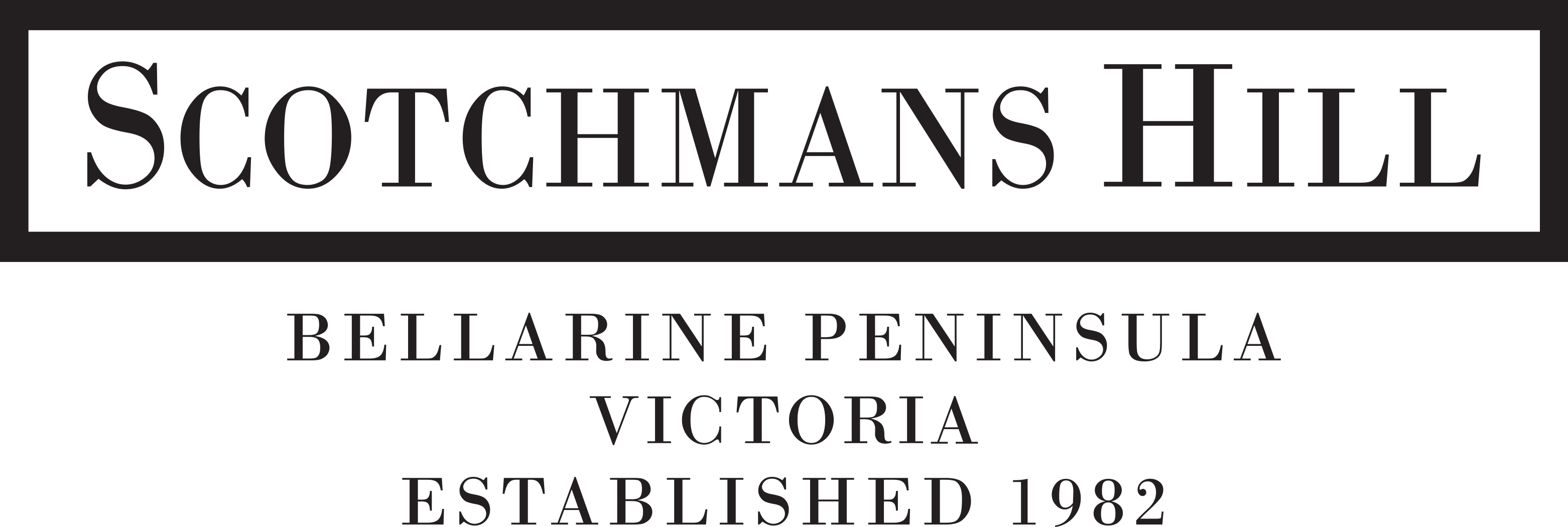 Scotchmans Hill Logo Black Victoria